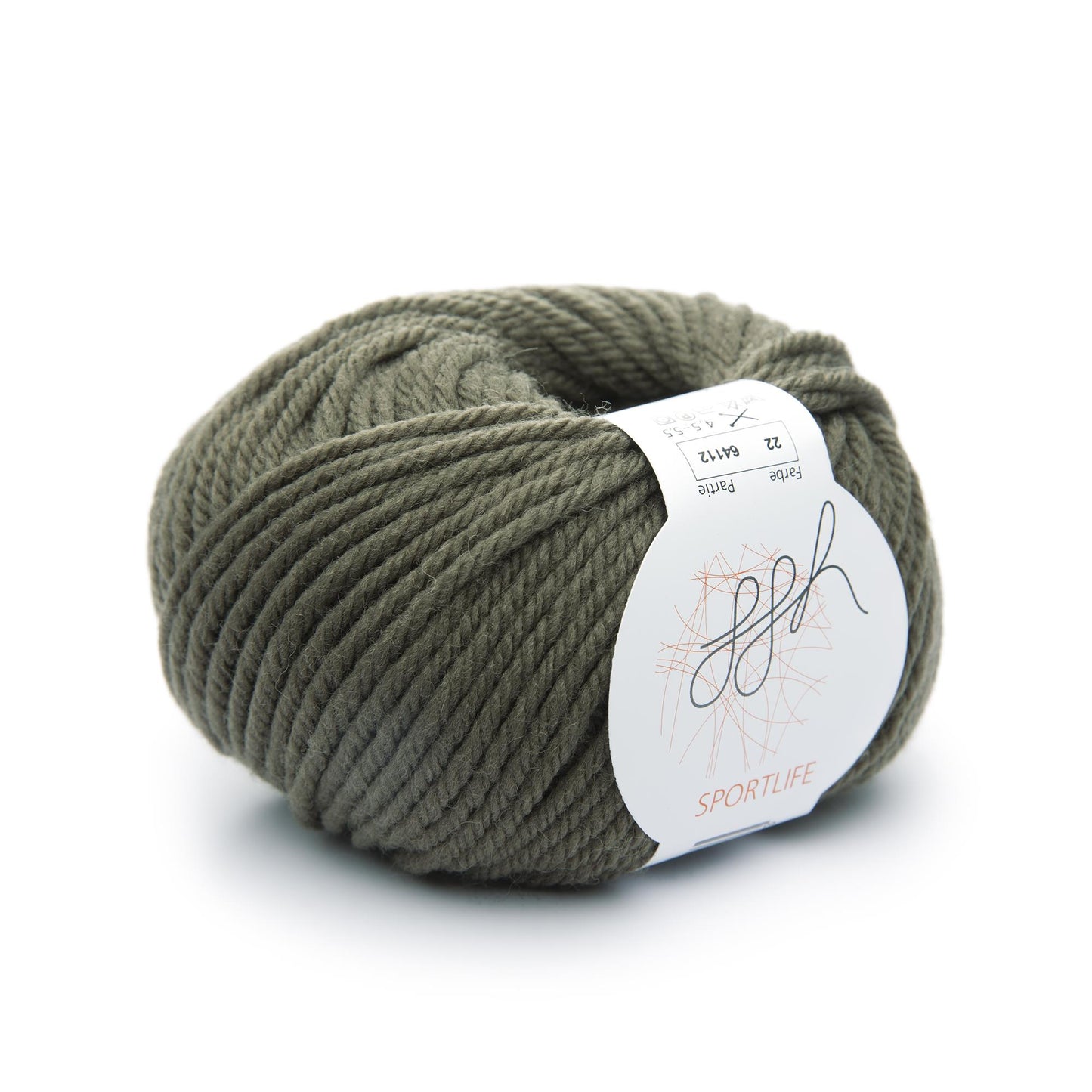 ggh Sportlife | Schurwolle | 80m/50g | 022 - Salbeigrün