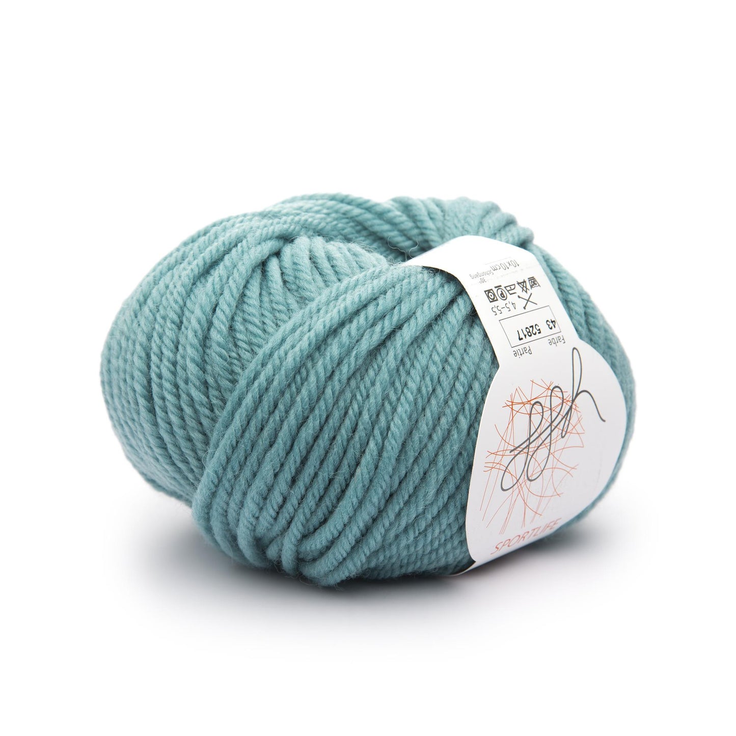 ggh Sportvie | Laine vierge | 80m/50g | 043 - Vert givre 