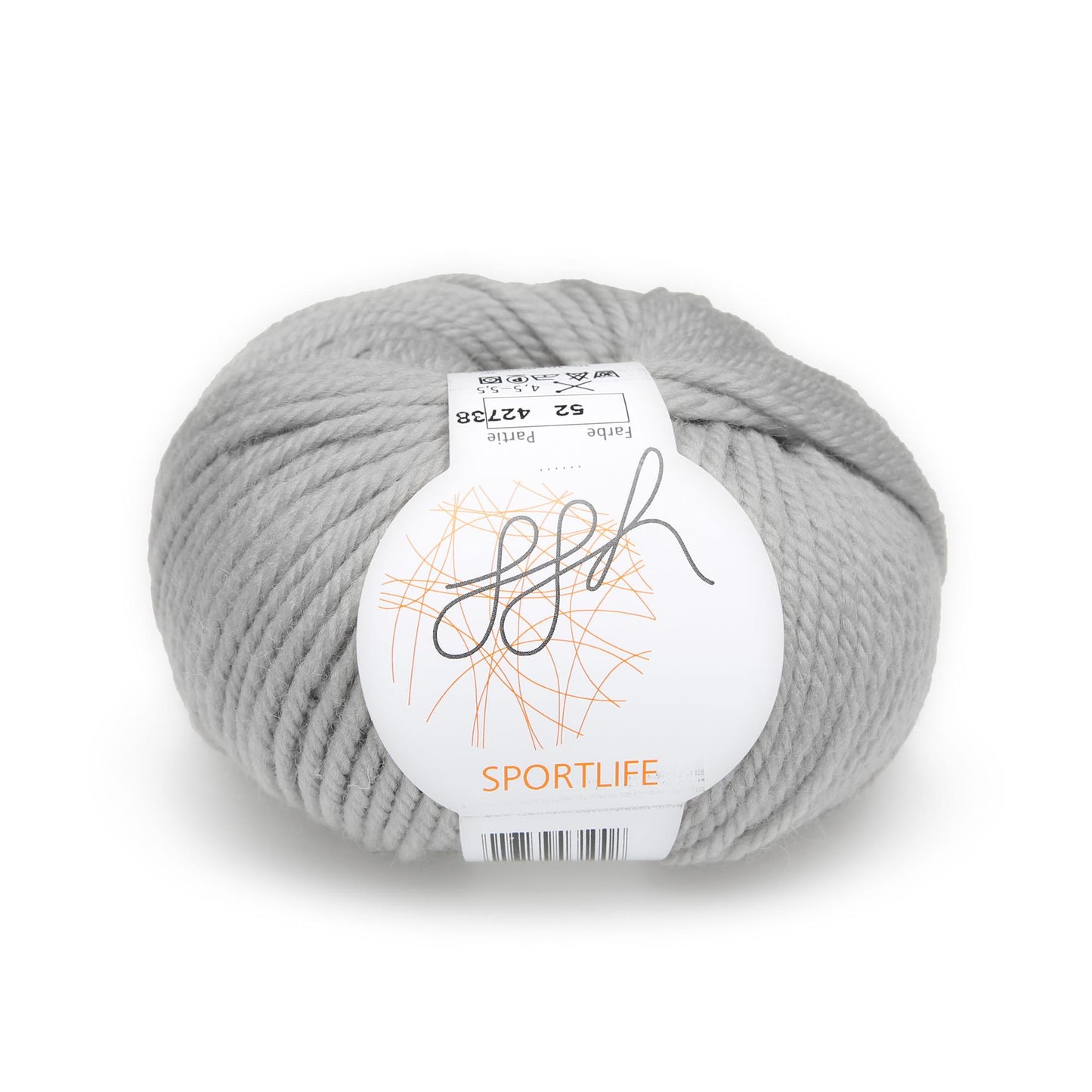 ggh Sportlife | Virgin wool | 80m/50g | 052 - Light grey 