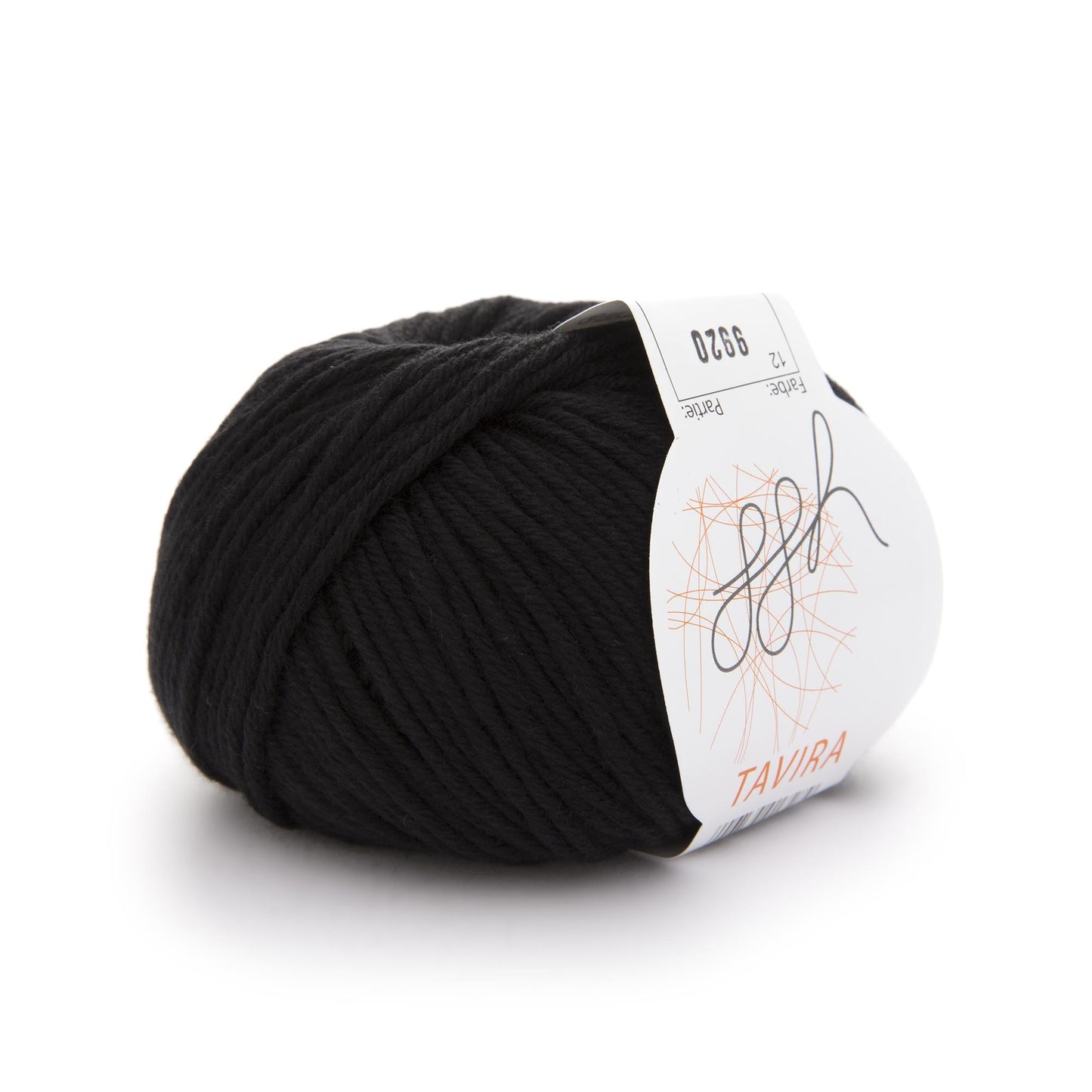 ggh Tavira | 100% Baumwolle | 80m/50g | 012 - Schwarz