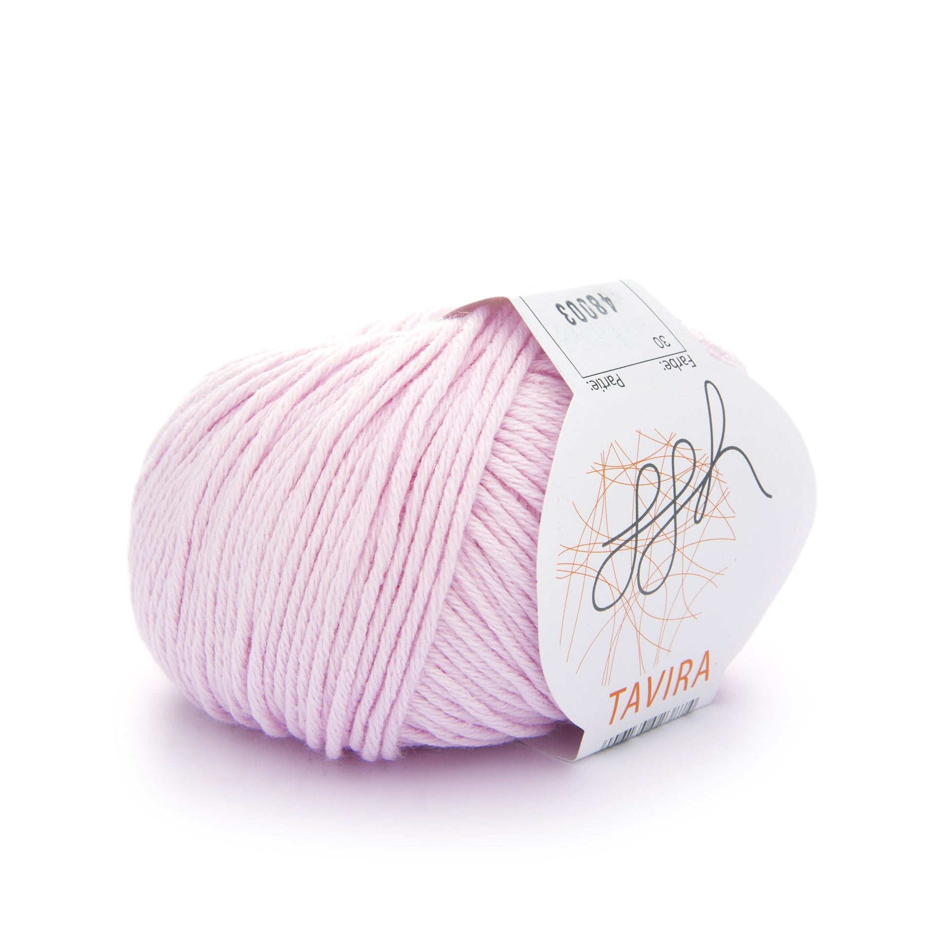 ggh Tavira | 100% Baumwolle | 80m/50g | 030 - Hellrosa - Handarbeiten - 1