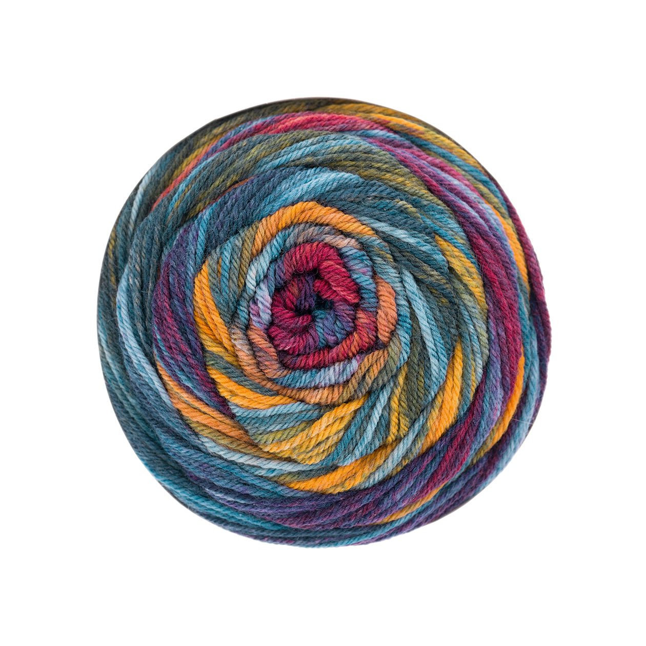 Gots Step Merino 4 Exp Color | 400 M - 100 G | 15 - Jeans - Sockenwolle - Handarbeiten - 1