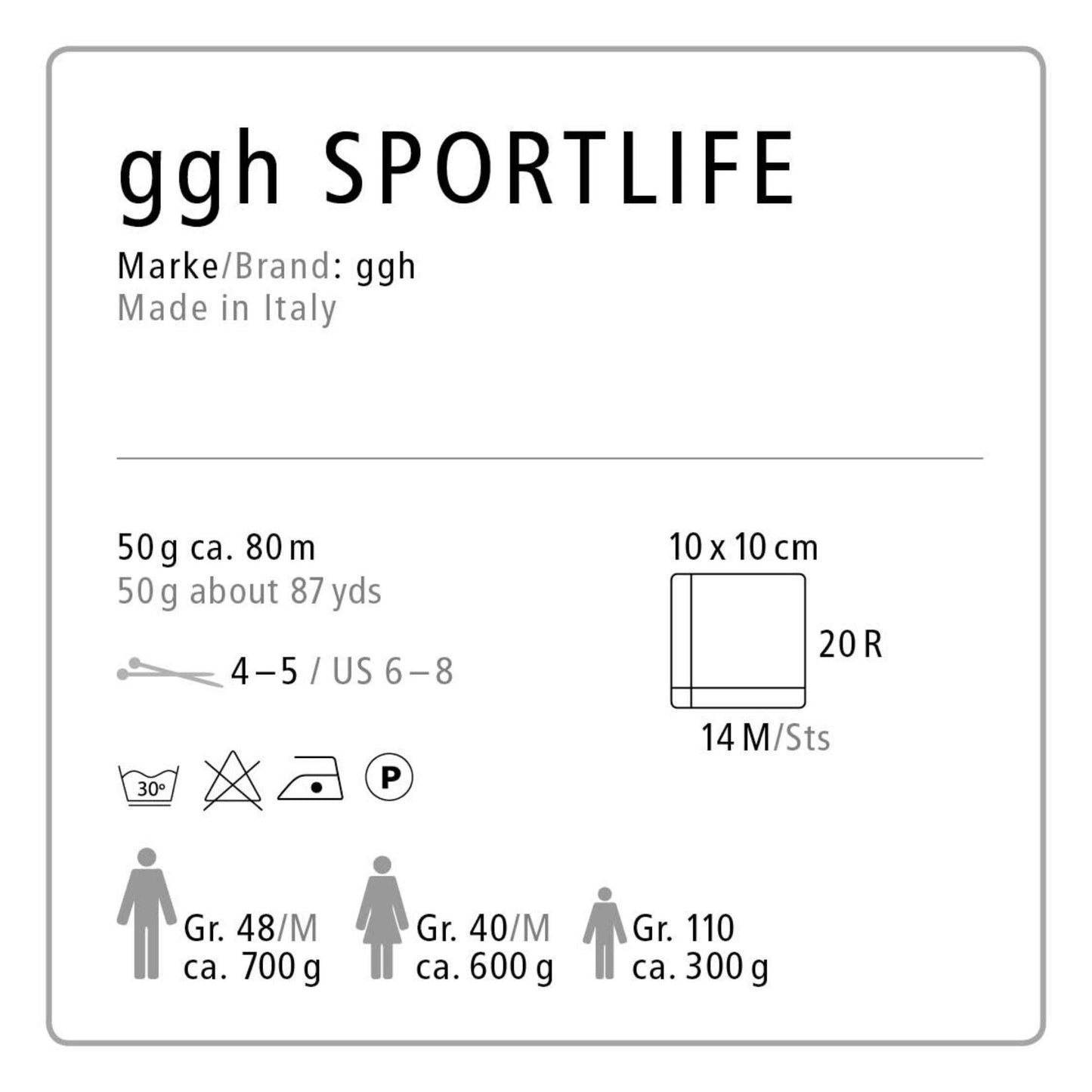 ggh Sportlife Box | Set mit 300g (6x50g) | 037 – Curry