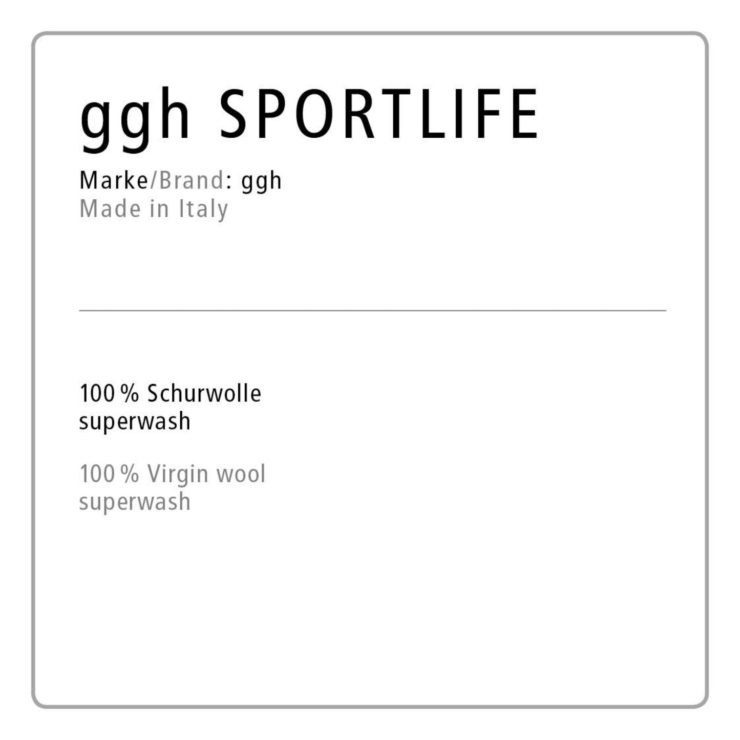 ggh Sportlife Box | Set mit 300g (6x50g) | 037 – Curry