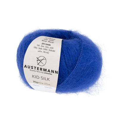 Kid Silk | 225 M - 25 G | 34 - Royal - Strickwolle - Handarbeiten - 1
