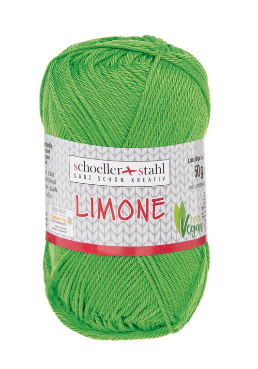 LIMONE 50G | Farbe 151 - LAUB - Strickwolle - Handarbeiten - 1