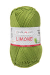 LIMONE 50G | Farbe 182 - MOOS - Strickwolle - Handarbeiten - 1