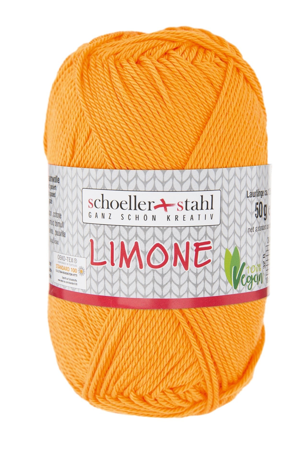 LIMONE 50G | Farbe 189 - MANGO - Strickwolle - Handarbeiten - 1
