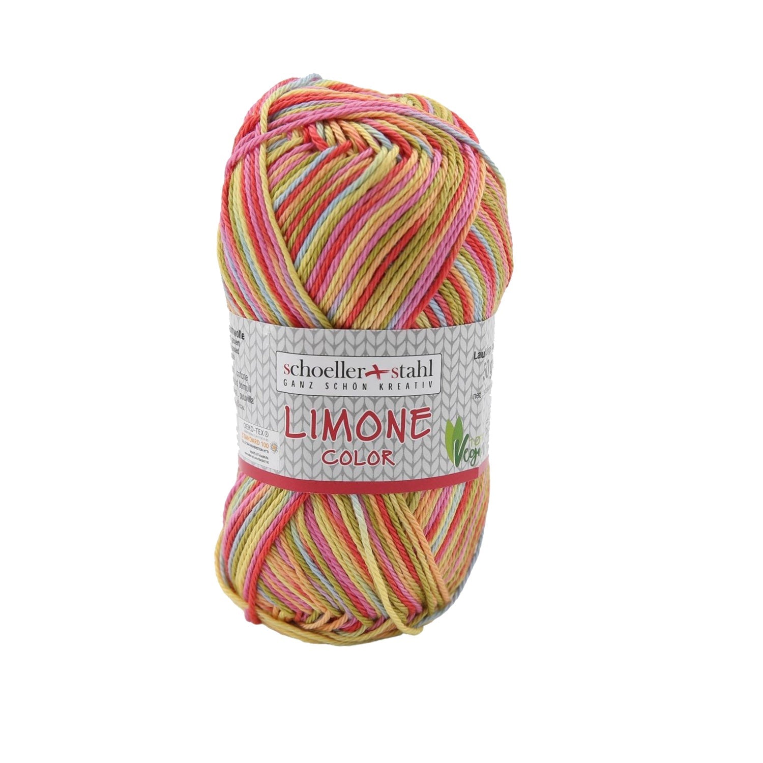 LIMONE COLOR 50 G | Farbe 204 - AQUARELL - baumwolle - Handarbeiten - 1