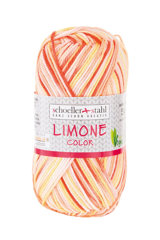 LIMONE COLOR 50 G | Farbe 208 - SONNE - baumwolle - Handarbeiten - 1