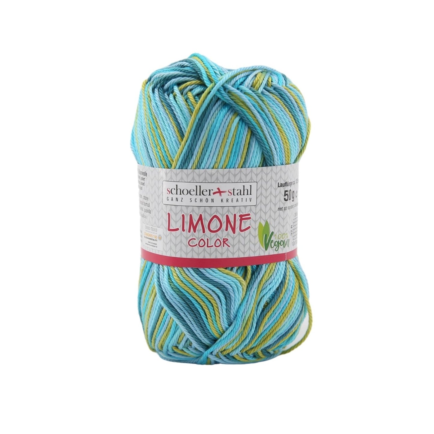 LIMONE COLOR 50 G | Farbe 232 - KARIBIK - baumwolle - Handarbeiten - 1