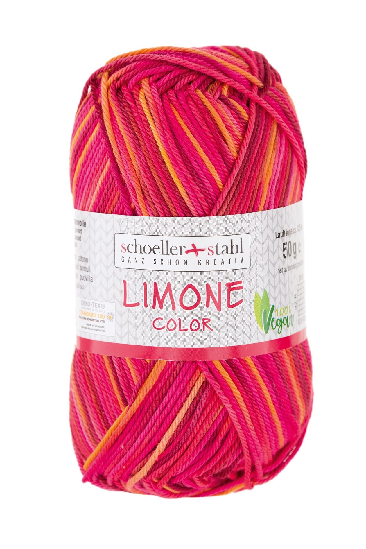 LIMONE COLOR 50 G | Farbe 236 - SUNRISE - baumwolle - Handarbeiten - 1