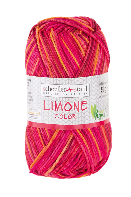 LIMONE COLOR 50 G | Farbe 236 - SUNRISE - baumwolle - Handarbeiten - 1