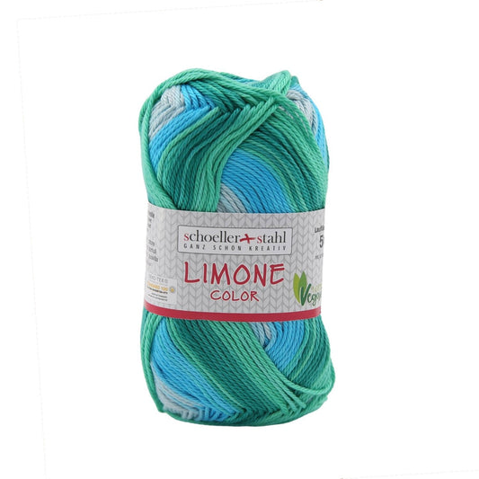 LIMONE COLOR 50 G | Farbe 306 - TUERKIS - baumwolle - Handarbeiten - 1