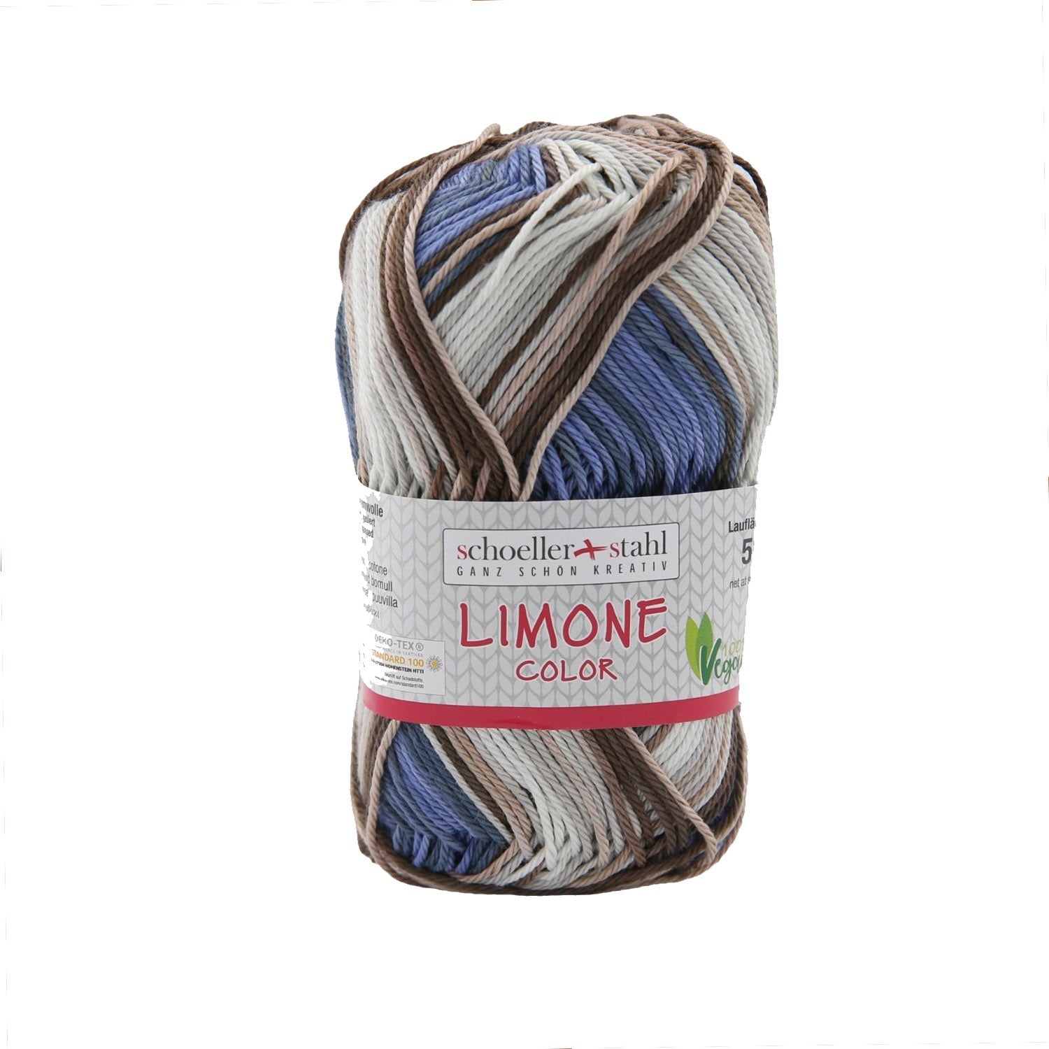 LIMONE COLOR 50 G | Farbe 312 - WOLKE - baumwolle - Handarbeiten - 1