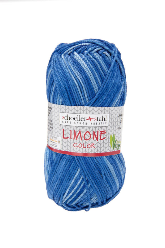 LIMONE COLOR 50 G | Farbe 322 - AZUR - baumwolle - Handarbeiten - 1