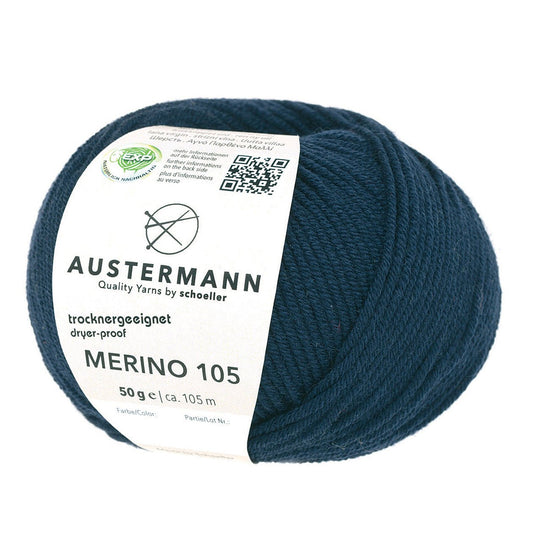 Merino 105 EXP | 105m/50g | 304 - marine - Handarbeiten - 1