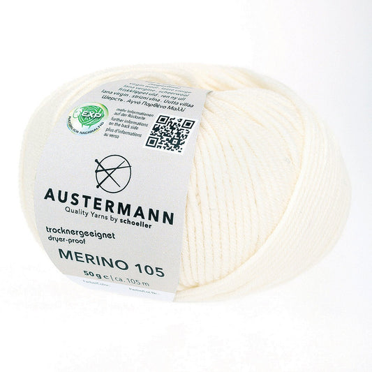 Merino 105 EXP | 105m/50g | 310 - natur - Handarbeiten - 1