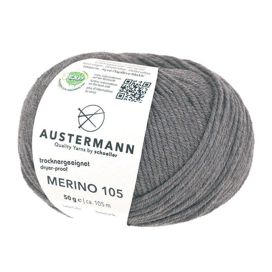 Merino 105 EXP | 105m/50g | 338 - braunmel. - Handarbeiten - 1