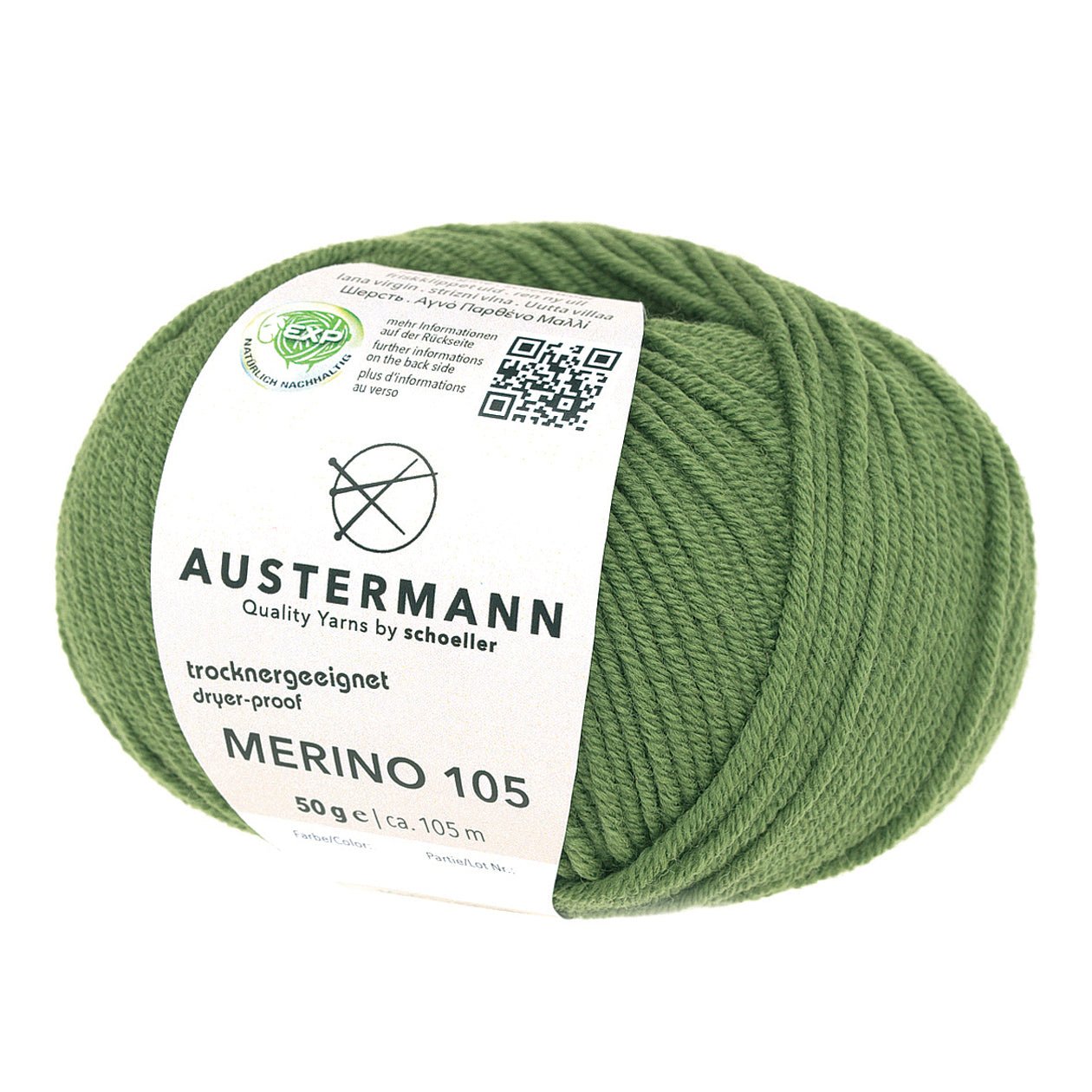 Merino 105 EXP | 105m/50g | 339 - absinth - Handarbeiten - 1