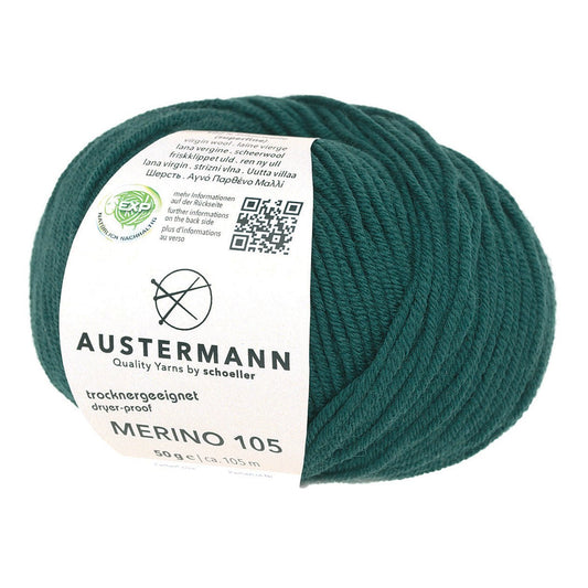 Merino 105 EXP | 105m/50g | 356 - lorbeer - Handarbeiten - 1
