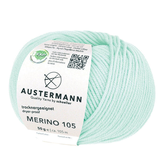 Merino 105 EXP | 105m/50g | 363 - MINT - Handarbeiten - 1