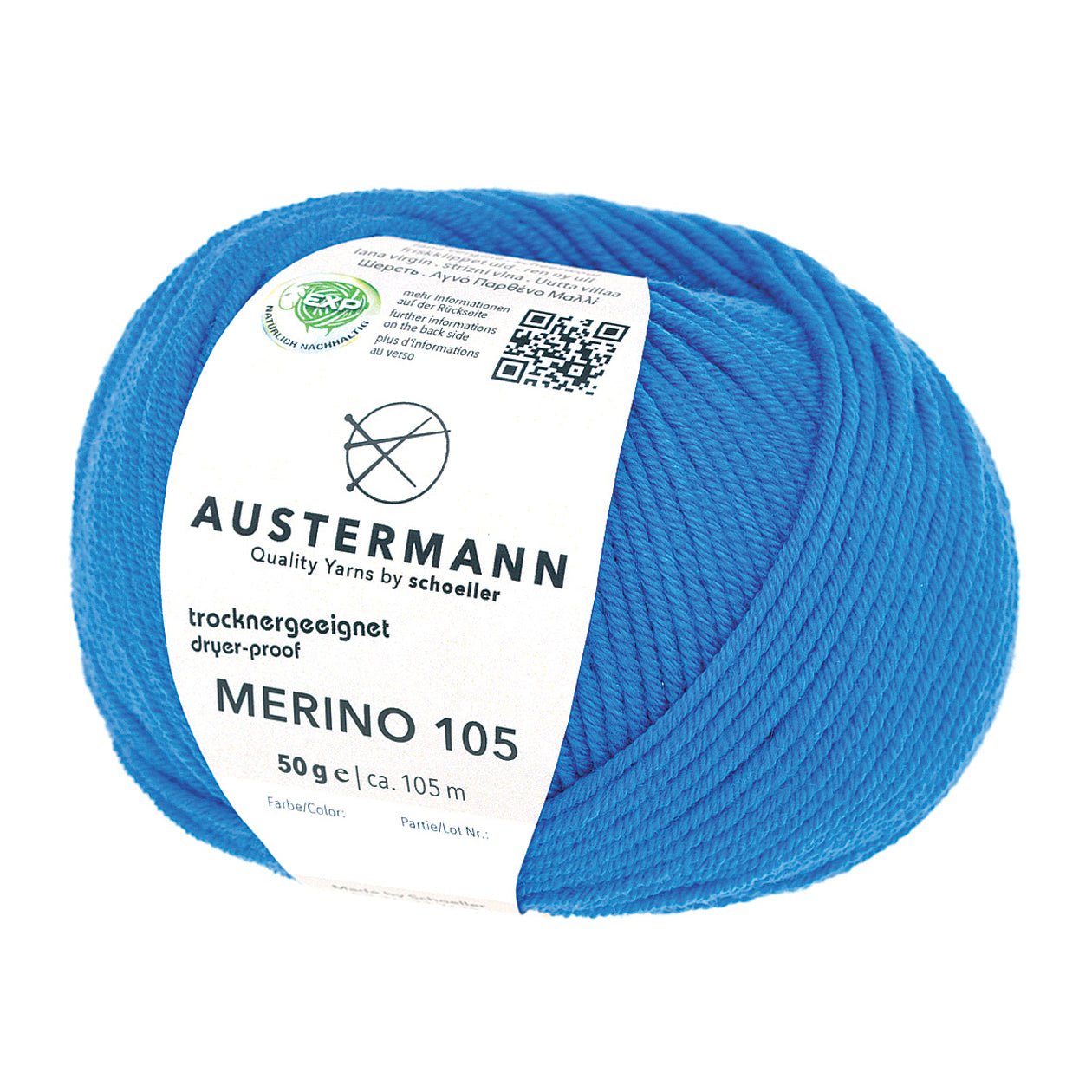 Merino 105 EXP | 105m/50g | 364 - BLAU - Handarbeiten - 1