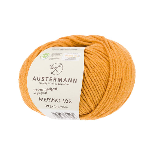Merino 105 EXP | 105m/50g | 368 - gold - Handarbeiten - 1