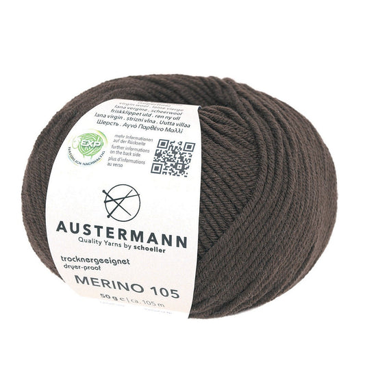 Merino 105 EXP | 160m/50g | 306 - braun - Handarbeiten - 1