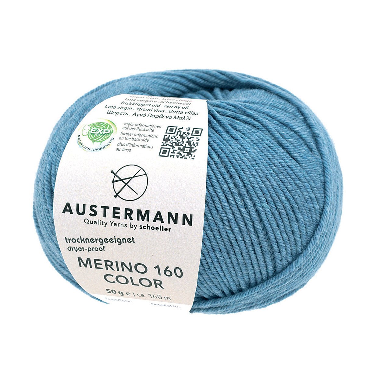 Merino 160 Color EXP | 160m/50g | 1214 - denim - Handarbeiten - 1