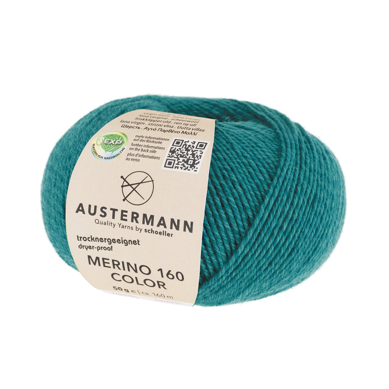 Merino 160 Color EXP | 160m/50g | 1218 - lagune - Handarbeiten - 1