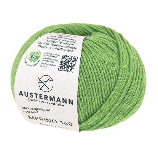 Merino 160 EXP | 160m/50g | 208 - apfelgrün - Handarbeiten - 1