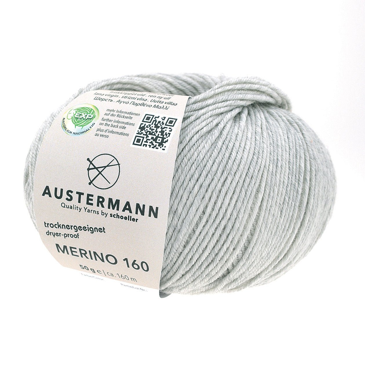 Merino 160 EXP | 160m/50g | 228 - hellgrau - Handarbeiten - 1
