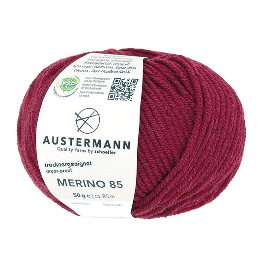Merino 85 EXP | 85m/50g | 61 - wein - Handarbeiten - 1