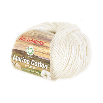 Merino Cotton | 230 M - 50 G | 01 - Natur - Handarbeiten - 1