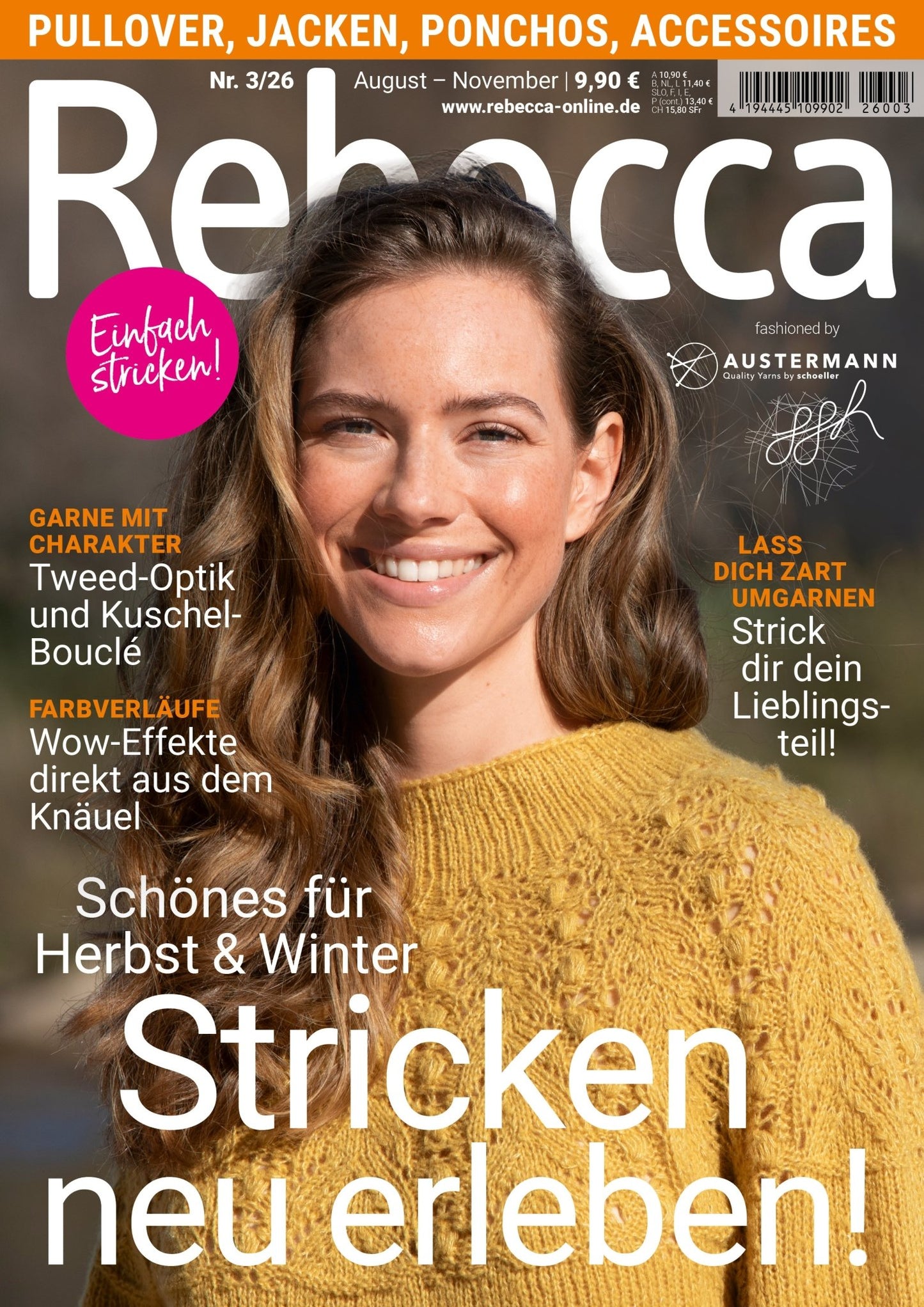 Rebecca Strickzeitschrift Nr. 3/26 - Handarbeiten - 1