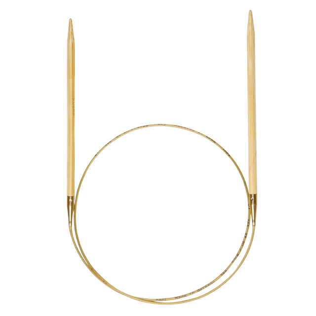 Circular knitting needle bamboo