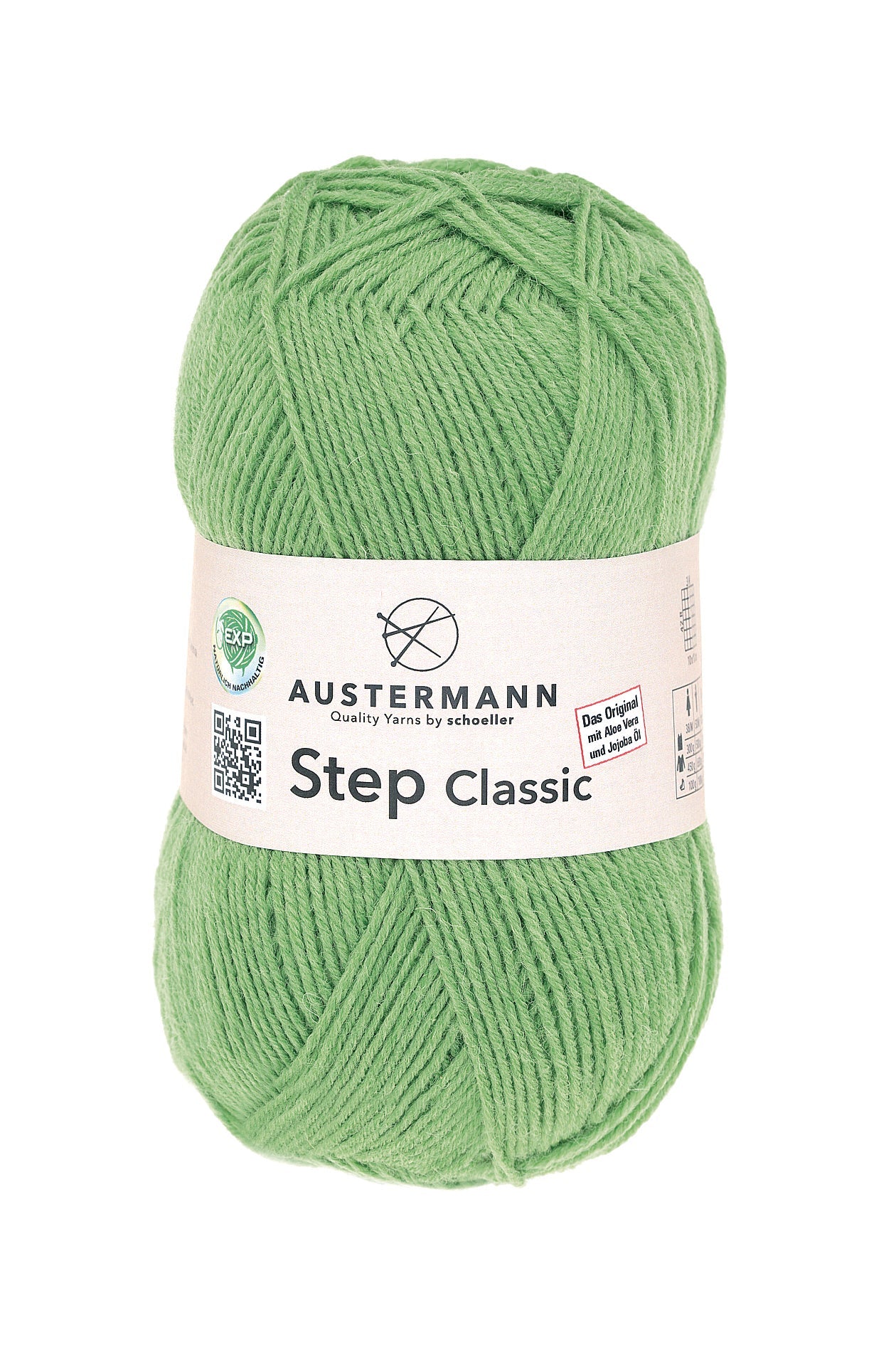 Step 4 Classic Exp | 420 M - 100 G | 1019 - Gruen - Sockenwolle - Handarbeiten - 1