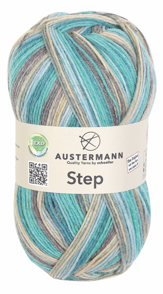 Step 4 Color Exp | 420 M - 100 G | 299 - Tullamore - Sockenwolle - Handarbeiten - 1